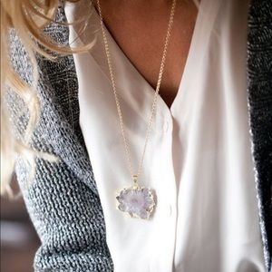 Free People Jewelry - Geode Necklace Free People Jewelry - Geode Necklace
